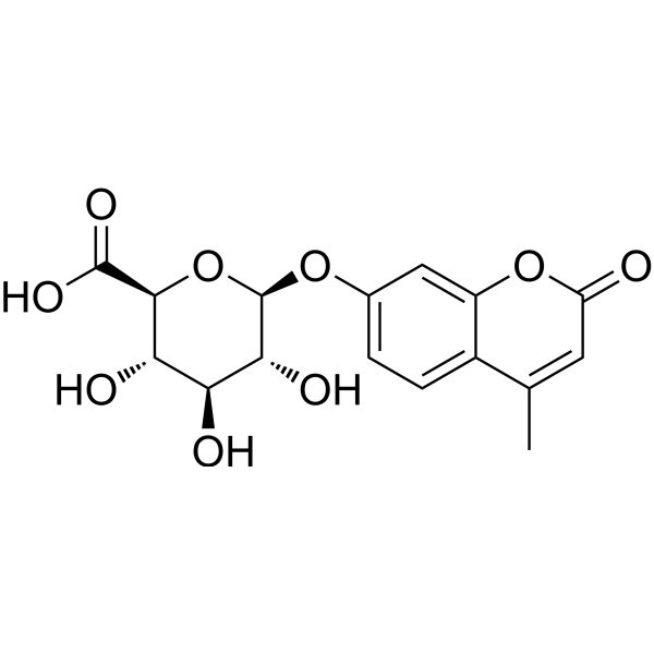 4-Methylumbelliferyl-β-D-glucuronide (4-methyl-2-oxo-2H-1-benzopyran-7-yl-beta-D-glucuronide) 6160-8